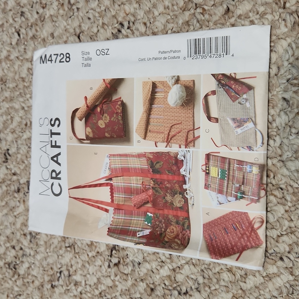 McCall's Crafts Sewing Pattern M4728